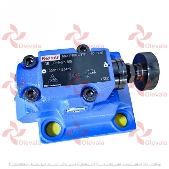 Клапан предохранительный Rexroth серии dB DBW DBW10 DBW16 DBW25 DBW32 с пилотным управлением
